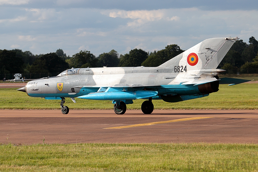 Mikoyan-Gurevich MiG-21 LanceR C - 9824 - Romanian Air Force