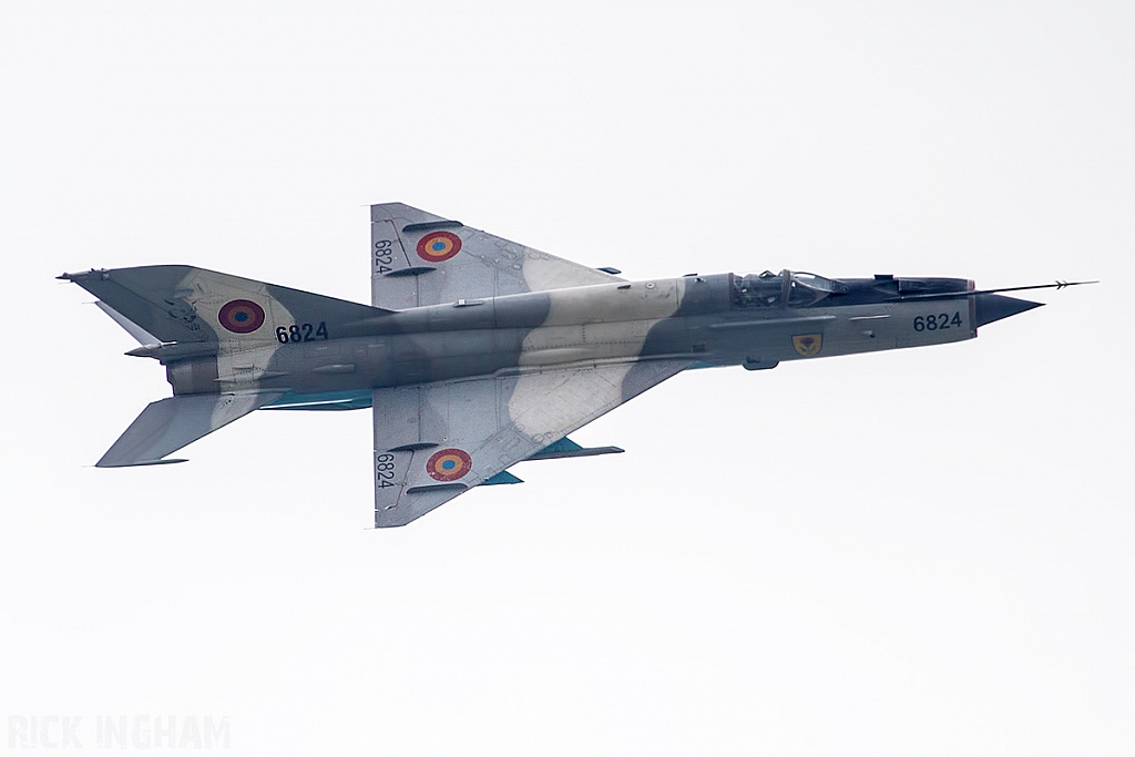 Mikoyan-Gurevich MiG-21 LanceR C - 9824 - Romanian Air Force