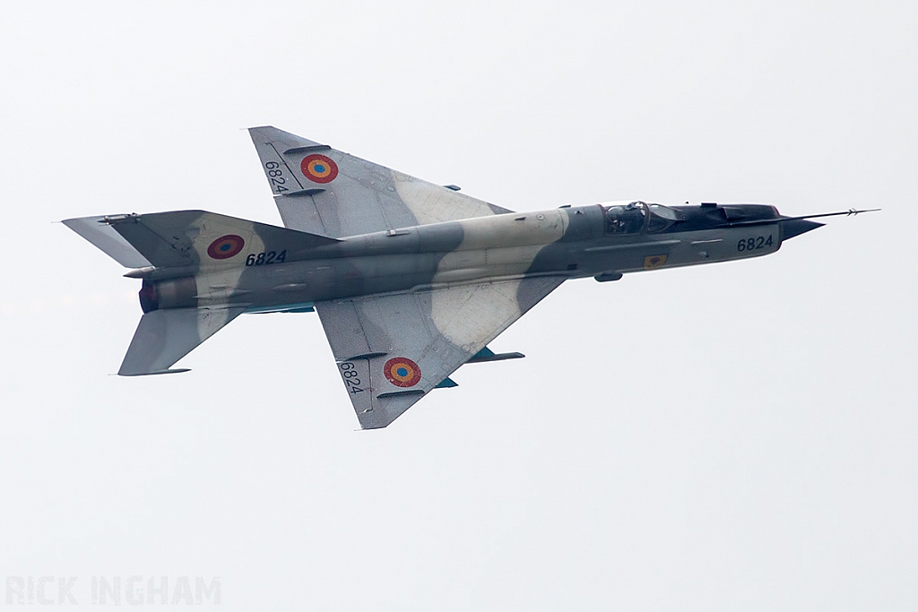 Mikoyan-Gurevich MiG-21 LanceR C - 9824 - Romanian Air Force