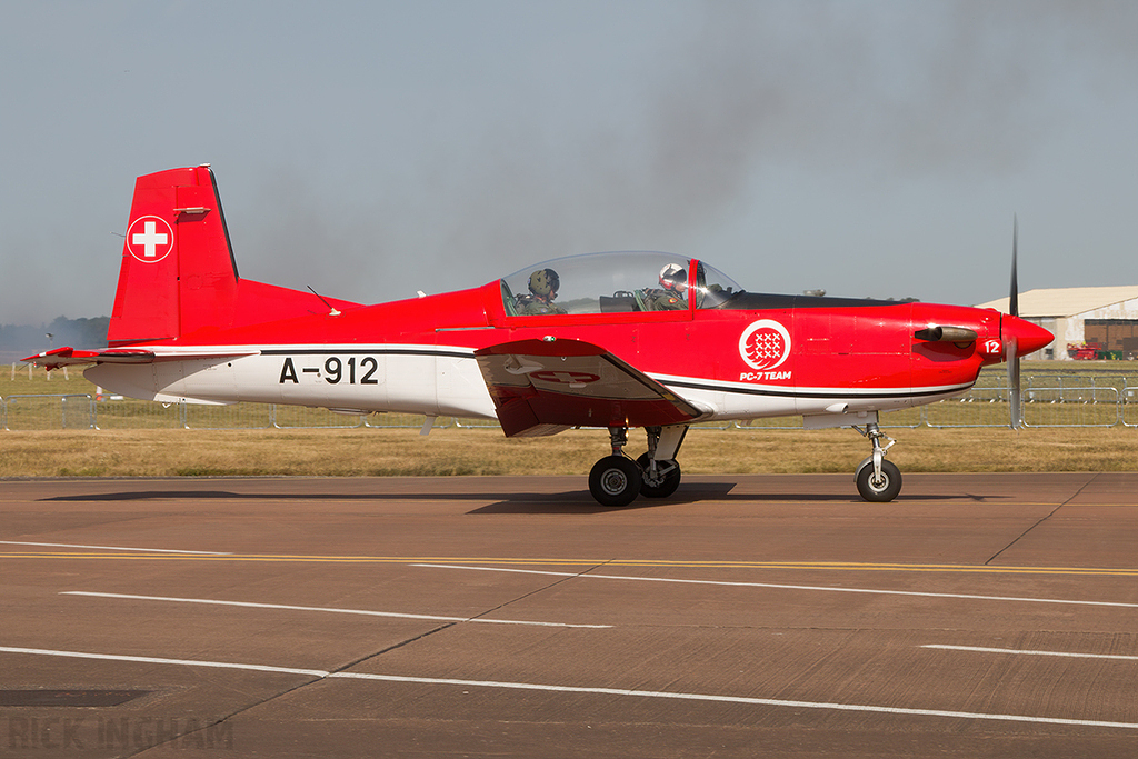 Pilatus PC-9M - A-912 - Swiss Air Force