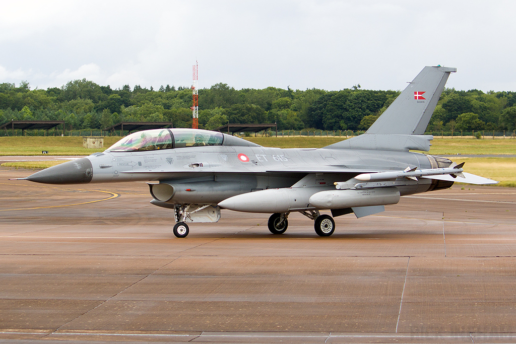 Lockheed Martin F-16BM Fighting Falcon - ET-615 - Danish Air Force