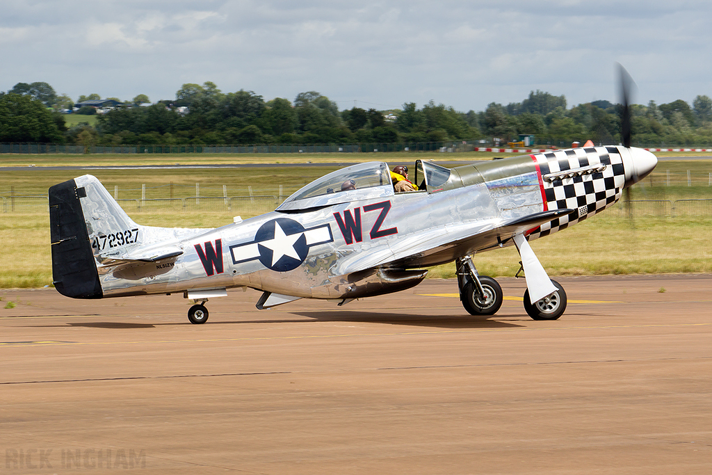North American P-51D Mustang - N51ZW / 472927 / WZ-W - USAF