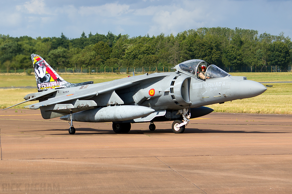 McDonnell Douglas EAV-8B Harrier II - VA.1B-24/01-914 - Spanish Navy