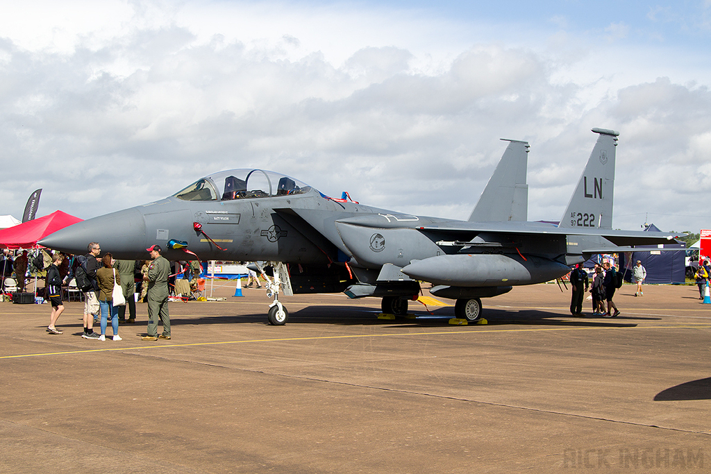 McDonnell Douglas F-15E Strike Eagle - 97-0222 - USAF