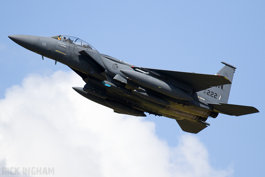 McDonnell Douglas F-15E Strike Eagle - 97-0222 - USAF