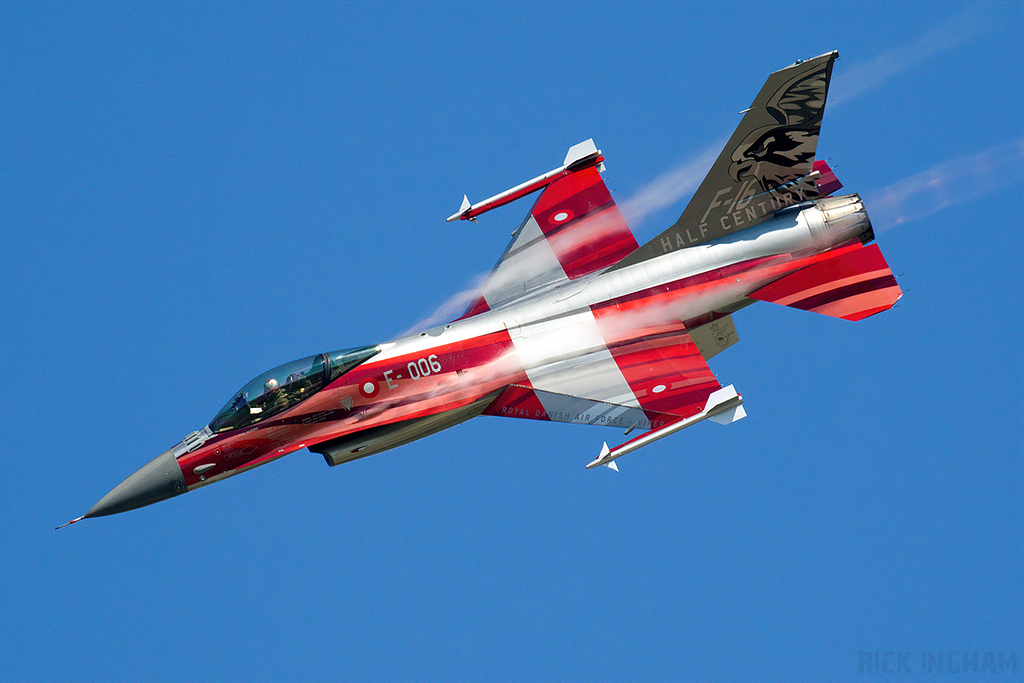 Lockheed Martin F-16AM Fighting Falcon - E-006 - Danish Air Force