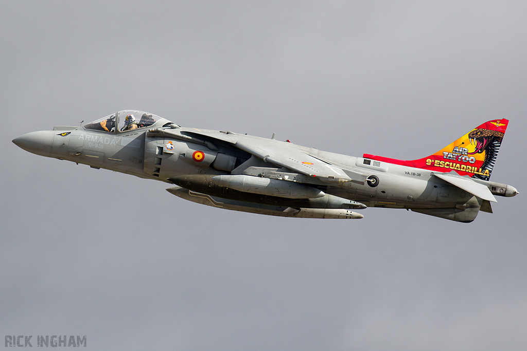 Hawker Siddeley EAV-8B Matador II+ - VA1B-38 / 01-926 - Spanish Navy