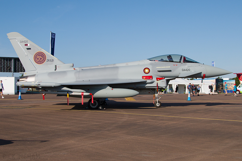 Eurofighter Typhoon - ZR521 / QA420 - Qatar Air Force