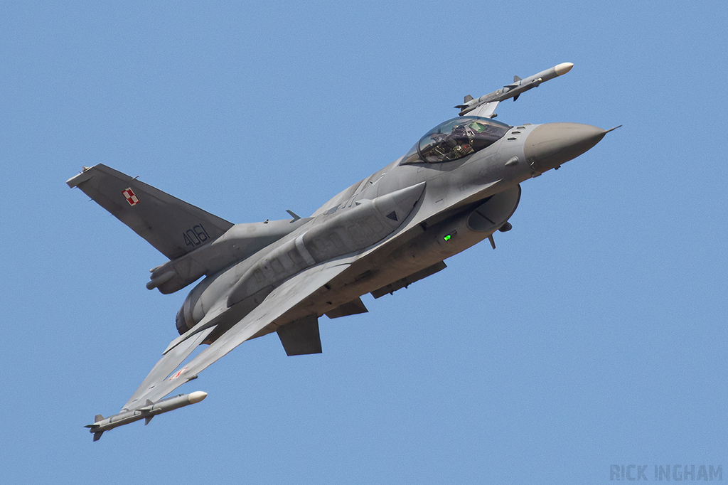 Lockheed Martin F-16CJ Fighting Falcon - 4061 - Polish Air Force