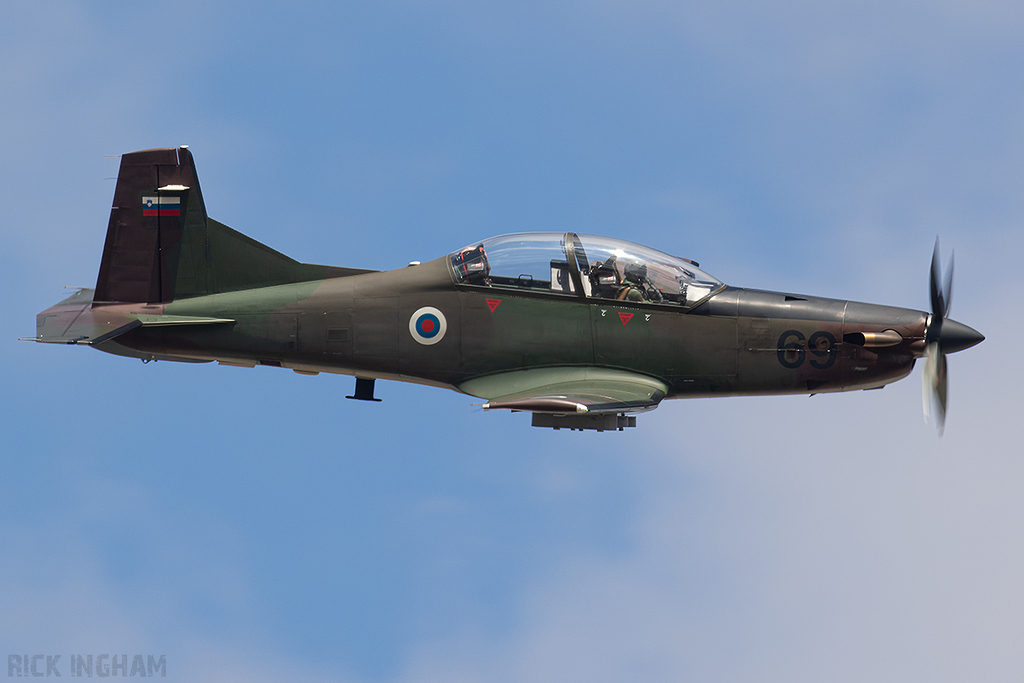 Pilatus PC-9M Swift - L9-69 - Slovenian Air Force