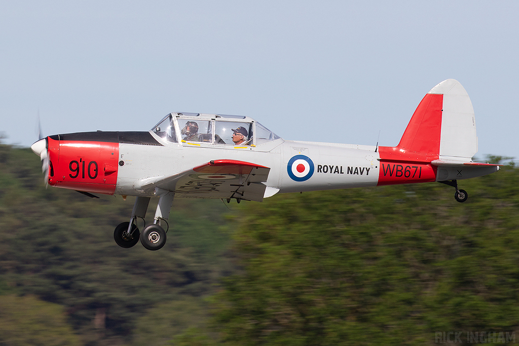 de Havilland Chipmunk T10 - WB671 (G-BWTG) - Royal Navy