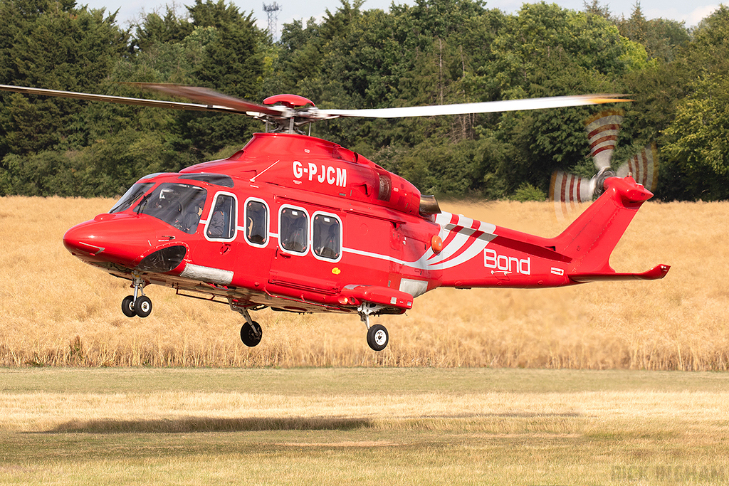 AgustaWestland AW139 - G-PJCM - Bond Helicopters