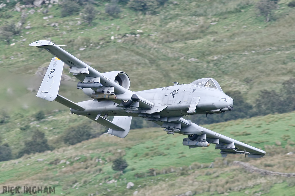 Fairchild A-10C Thunderbolt II - 81-0992 - USAF