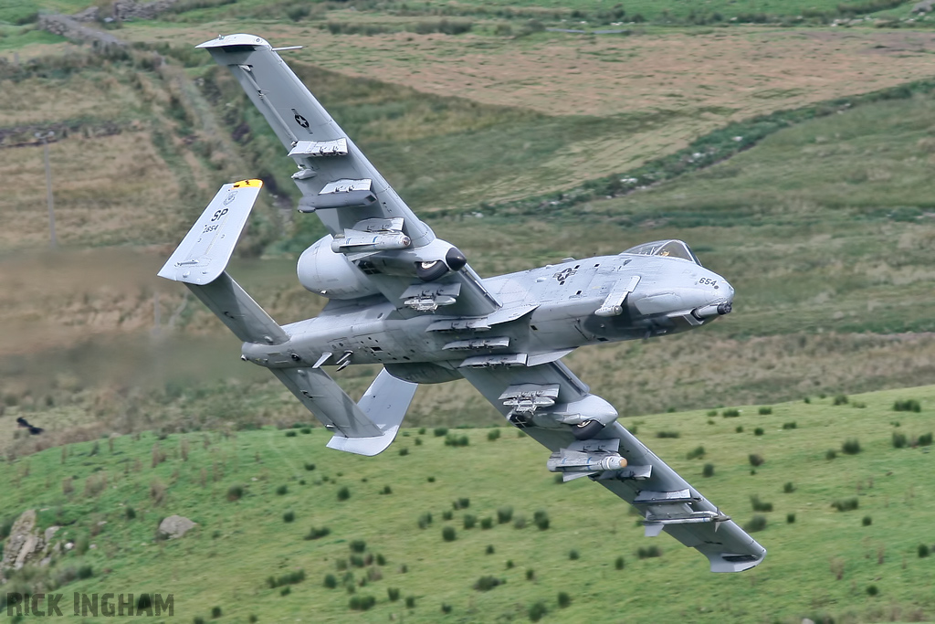 Fairchild A-10C Thunderbolt II - 82-0654 - USAF