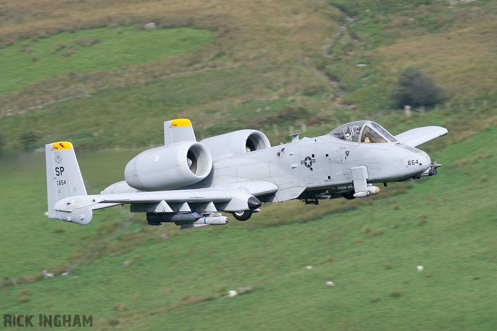 Fairchild A-10C Thunderbolt II - 82-0654 - USAF