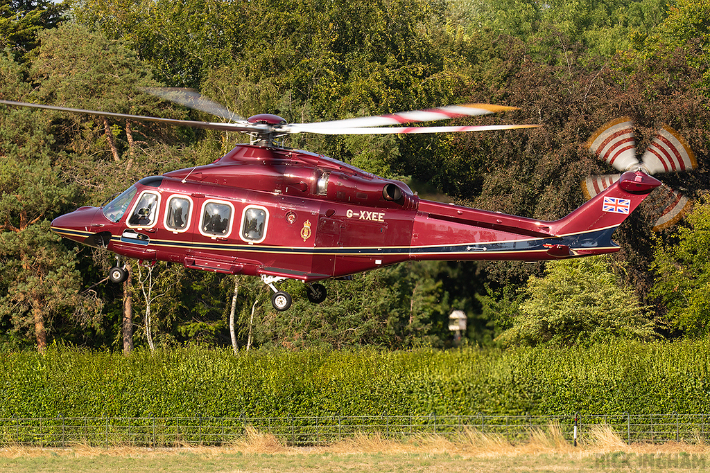 AgustaWestland AW139 - G-XXEE - Kings Helicopter Flight