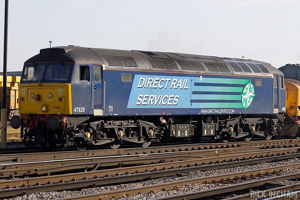 Class 47 - 47828 - Direct Rail Services