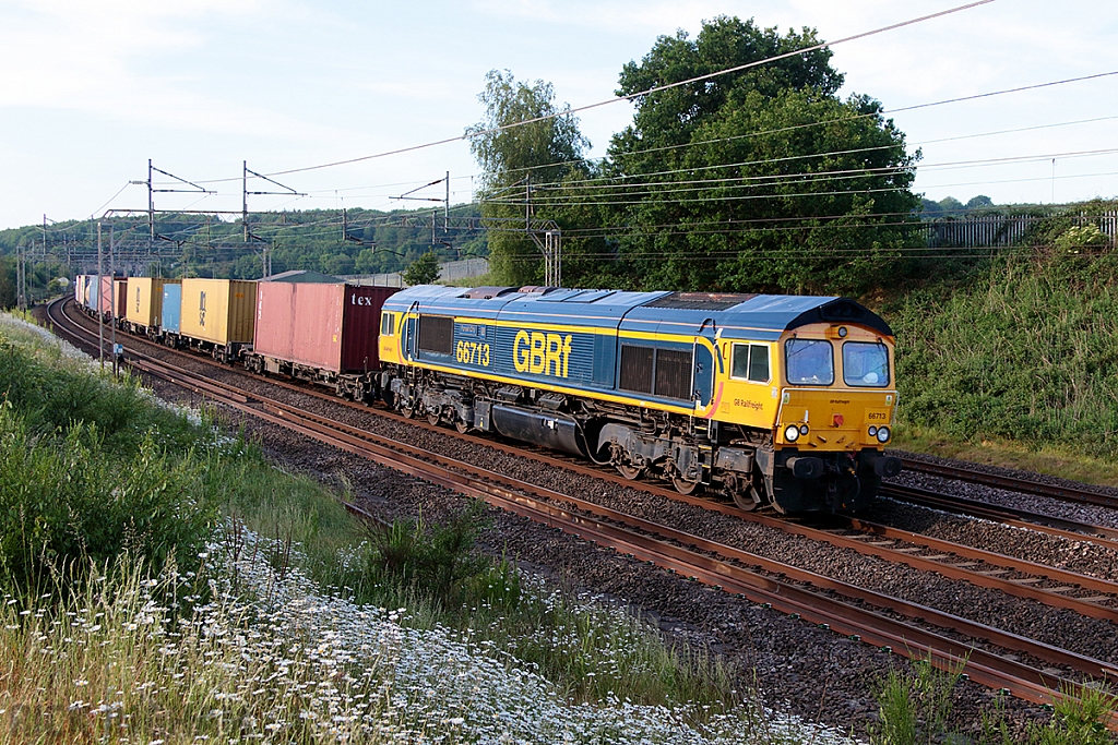 Class 66 - 66713 - GBRf