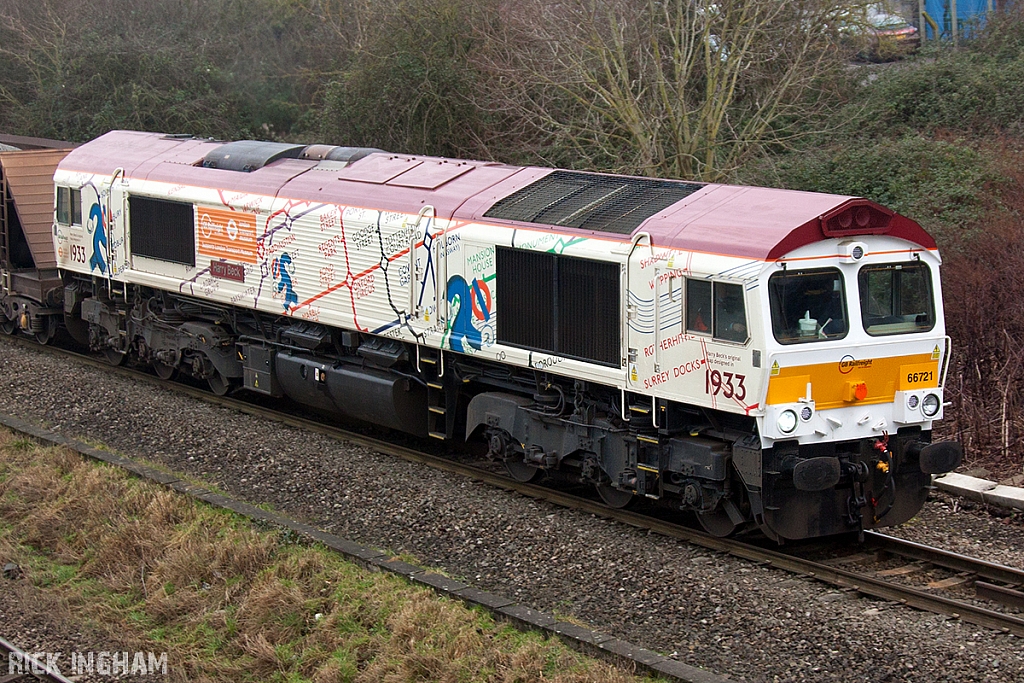 Class 66 - 66721 - GBRf