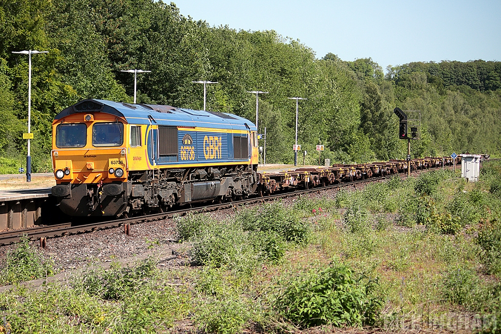 Class 66 - 66736 - GBRf