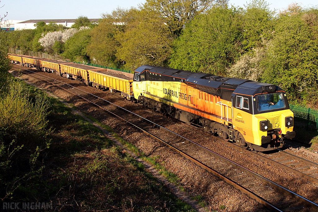 Class 70 - 70810 - Colas Rail