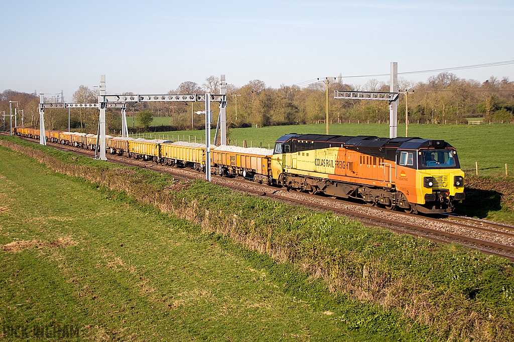 Class 70 - 70807 - Colas Rail