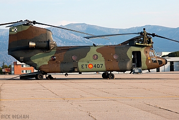 Boeing CH47D Chinook - HT.17-07 / ET-407 - Spanish Army