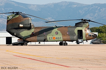 Boeing CH47D Chinook - HT.17-07 / ET-407 - Spanish Army