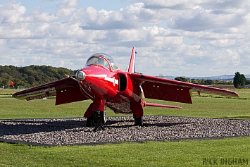 Folland Gnat T1 - XP502 - RAF (Red Arrows)