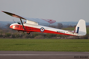 Slingsby T21B Sedbergh TX1 - WB922 - RAF