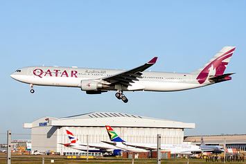 Airbus A330-302 - A7-AEG - Qatar Airways