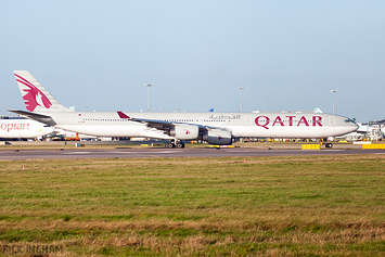 Airbus A340-642 - A7-AGB - Qatar Airways