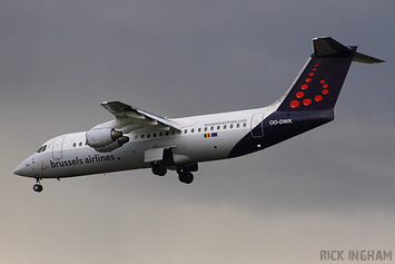 BAE Avro RJ-100 - OO-DWK - Brussels Airlines