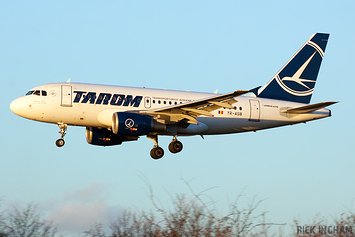 Airbus A318-111 - YR-ASB - Tarom