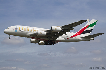Airbus A380-861 - A6-EDX - Emirates