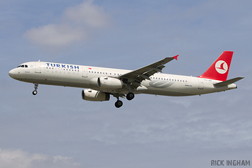 Airbus A321-231 - TC-JRF - Turkish Airlines