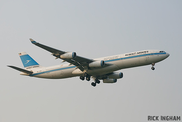 Airbus A340-313 - 9K-ANB - Kuwait Airways