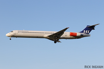 McDonnell Douglas MD-82 - SE-DIR - Scandinavian Airlines