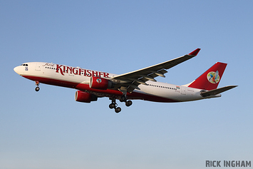 Airbus A330-223 - VT-VJL - Kingfisher Airlines