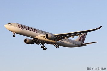 Airbus A330-303 - A7-AEB - Qatar Airways
