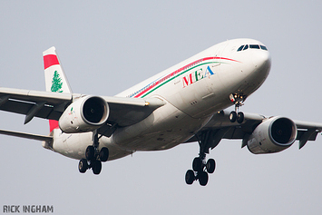 Airbus A330-243 - OD-MEA - Middle East Airlines