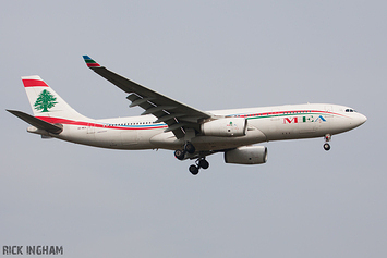 Airbus A330-243 - OD-MEA - Middle East Airlines