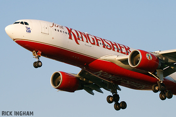 Airbus A330-223 - VT-VJO - Kingfisher Airlines