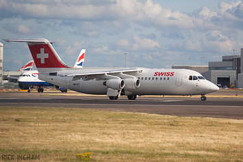Avro RJ100 - HB-IXT - Swiss Airlines