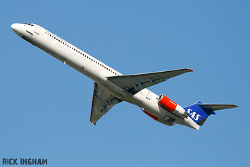 McDonnell Douglas MD-82 - SE-DIL - Scandinavian Airlines