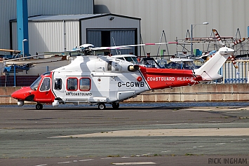 AgustaWestland AW139 - G-CGWB - Coast Guard