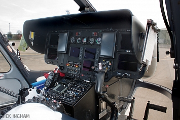 Cockpit of Eurocopter EC135 T2 - G-HBOB - Thames Valley & Chiltern Air Ambulance