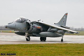 British Aerospace Harrier GR9 - ZG862/94 - Royal Navy