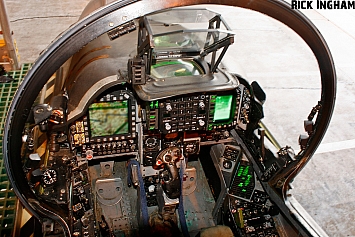 Cockpit of British Aerospace Harrier GR9 - RAF
