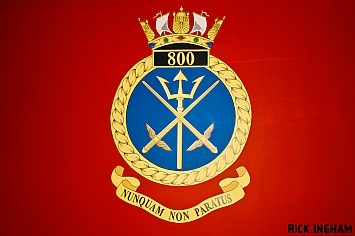 800NAS Crew room crest - RAF Cottesmore